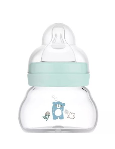 MAM BIBERON FEEL GOOD CRISTAL AZUL 0M 90ML
