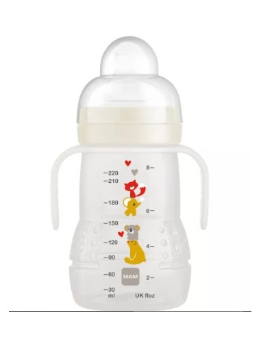 MAM BIBERON TRAINER 220ML UNISEX +4M IMPORTACIONES y Inicio -