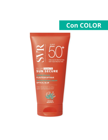 SVR SUN SECURE BLUR TEINTE SPF50+ CREMA 50ML Solar facial y Solares - SVR ESPAÑA