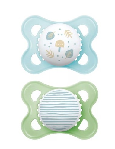 MAM CHUPETE SILICONA ORIGINAL NIÑO +2-6M 2UDS Bebé y mamá y Inicio - MAM