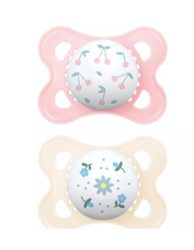 ORIGINAL ROSA +2-6M 2UDS Bebé y mamá y Inicio - MAM