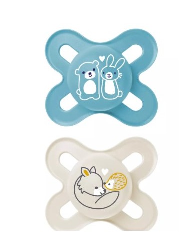 MAM ORIGINAL STAR CHUPETE SILICONA NIÑO 0-2 M 2 UNIDADES Inicio y  - MAM
