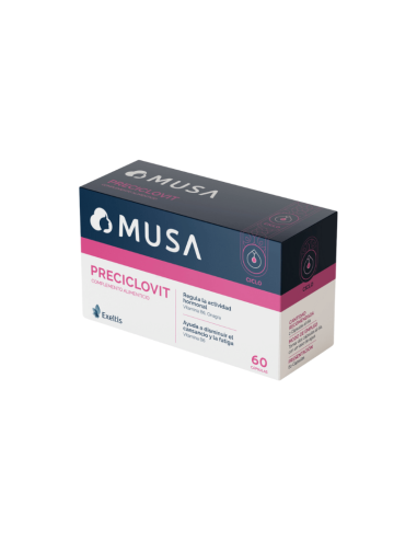 MUSA PRECICLOVIT 60 CAPSULAS Inicio y  - MUSA