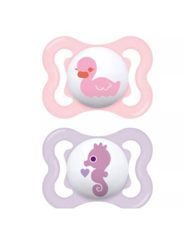 MAM CHUPETE SILICONA AIR ROSA 2-6M 2UDS IMPORTACIONES y Inicio -