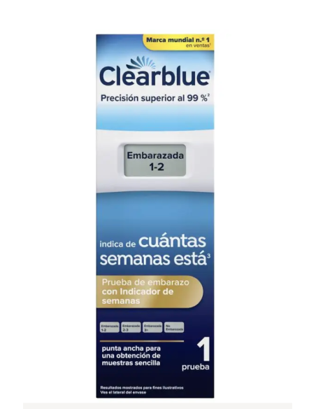 CLEARBLUE DIGITAL TEST EMBARAZO 1 UDS. Farmacia en Casa y Inicio - PROCTER AND GAMBLE