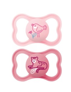 MAM CHUPETE AIR SILICONA NIÑA +16M 2U S235 IMPORTACIONES y Inicio -