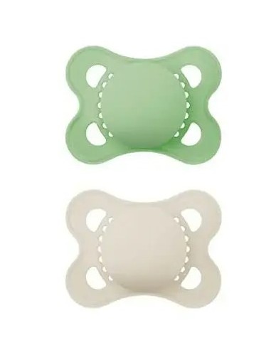 MAM ORIGINAL PURE CHUPETE SILICONA NEUTRO 2-6 M 2 UNIDADES Inicio y  - MAM