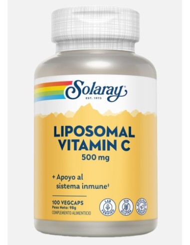 SOLARAY LIPOSOMAL VIT C 500 MG 100 VEGCAPS Inicio y  - 