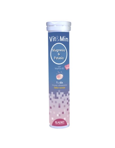 ELADIET VIT&MIN MAGNESIO+POTASIO 15 COMPRIMIDOS Vitaminas y Dietetica - ELADIET