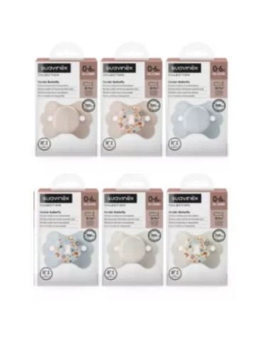 SUAVINEX CHUPETE WONDER BUTTERFLY TETINA SX PRO 0-6 MESES Bebé y mamá y Inicio - SUAVINEX