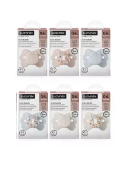 SUAVINEX CHUPETE WONDER BUTTERFLY TETINA SX PRO 0-6 MESES Bebé y mamá y Inicio - SUAVINEX