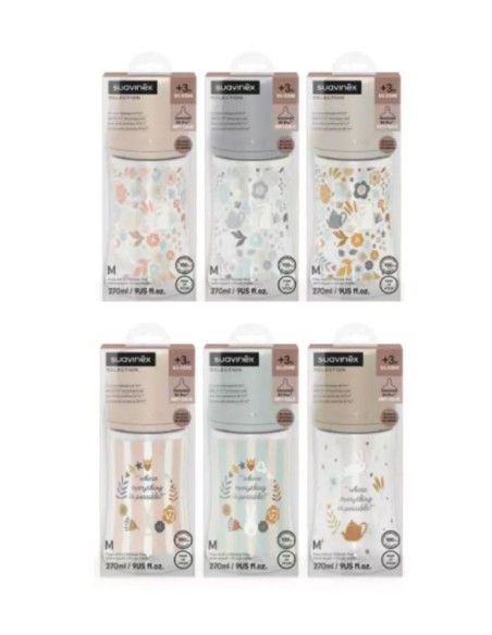 SUAVINEX BIBERON WONDERLAND TETINA SX PRO SILICONA +3M 270ML Bebé y mamá y Inicio - SUAVINEX