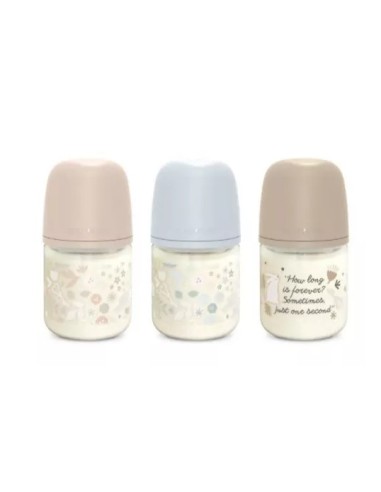 SUAVINEX BIBERON VIDRIO WONDERLAND SILICONA FISIOLOGICO+0M 120ML