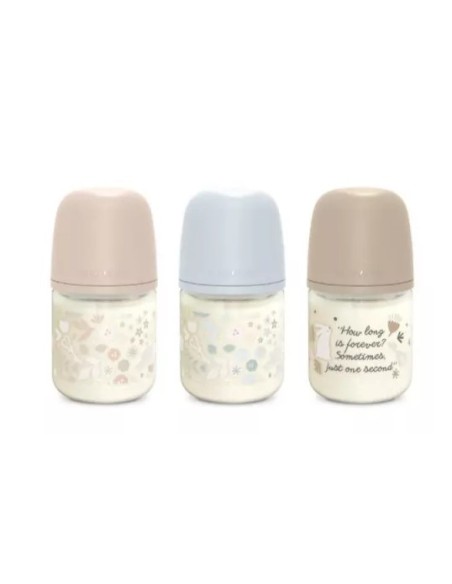 SUAVINEX BIBERON VIDRIO WONDERLAND SILICONA FISIOLOGICO+0M 120ML