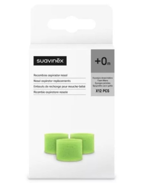 SUAVINEX ASPIRADOR NASAL 10 FILTROS DESECHABLES Inicio y  - 