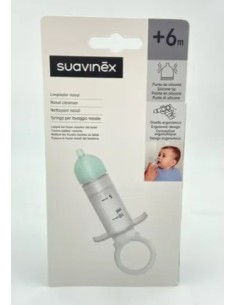 SUAVINEX JERINGUILLA LAVADO NASAL +4M Inicio y  -  2
