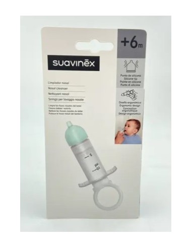 SUAVINEX JERINGUILLA LAVADO NASAL +6 MESES Bebé y mamá y Inicio - SUAVINEX
