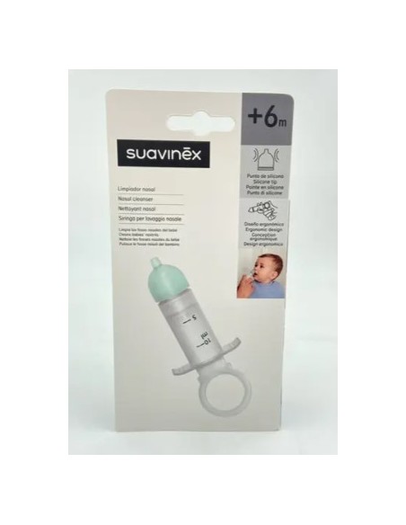 SUAVINEX JERINGUILLA LAVADO NASAL +6 MESES Bebé y mamá y Inicio - SUAVINEX