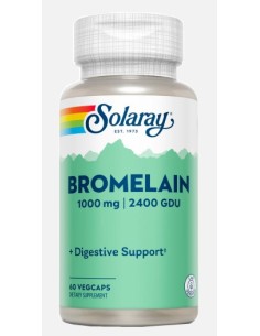 SOLARAY BROMELAINA 60 CAPSULAS Salud y Inicio - SOLARAY