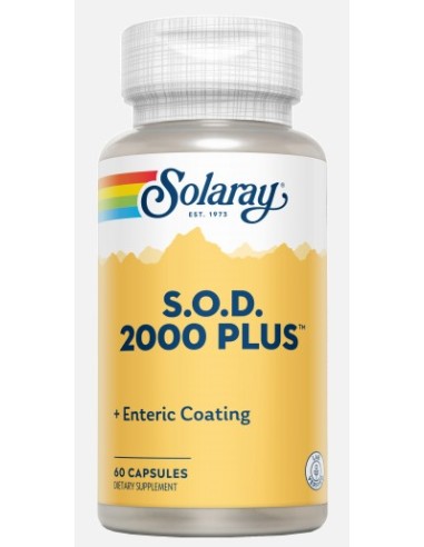 SOLARAY S.O.D 2000 PLUS 100 CAPSULAS Inicio y  - SOLARAY
