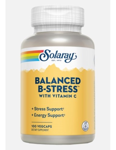 SOLARAY NUTRITIONALLY BALANCED B-STRESS 100 CAPSULAS Salud y Inicio - SOLARAY
