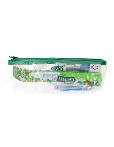 GUM KIT NECESER KIDS +2 AÑOS Higiene y Inicio - GUM