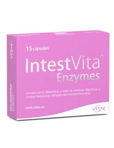 VITAE INTESTVITA ENZYMES 15 CAPSULAS Salud y Inicio - VITAE N NUTRITION