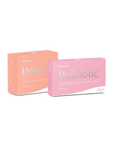 VITAE PACK URINVITA 30CAPSULAS + VULBIOTIC 30 CAPSULAS Salud y Inicio - VITAE N NUTRITION