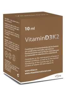 VITAE VITAMIN D3 K2 10 ML Defensas y Vitaminas - VITAE N NUTRITION