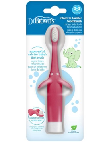 DR BROWNS CEPILLO DIENTES ROSA IMPORTACIONES y Inicio -