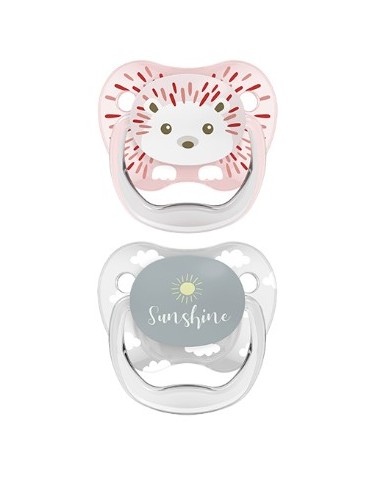 DR BROWN'S CHUPETE SILICONA ANIMAL NIÑA 6-12M 2 UNIDADES Bebé y mamá y Inicio - DR BROWNS