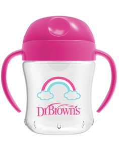 DR BROWN'S VASO DE TRANSICIÓN +6M 180ML Bebé y mamá y Inicio - DR BROWNS