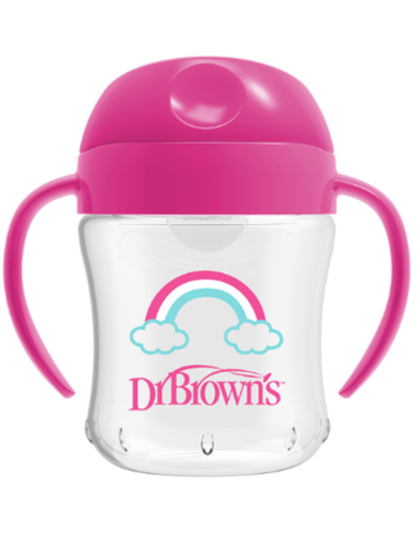 DR BROWN'S VASO DE TRANSICIÓN +6M 180ML Bebé y mamá y Inicio - DR BROWNS