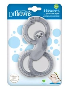 DR BROWNS MORDEDOR FLEXEES PEREZOSO GRIS +3M Inicio y  -  2