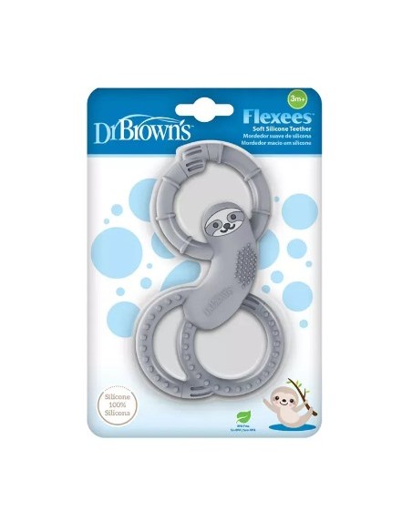 DR BROWNS MORDEDOR FLEXEES PEREZOSO GRIS +3M Inicio y  - 