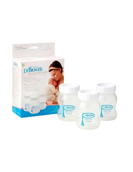 DR BROWNS BOTELLAS ALMACENAMIENTO DE LECHE 3 UNIDADES Inicio y  - 
