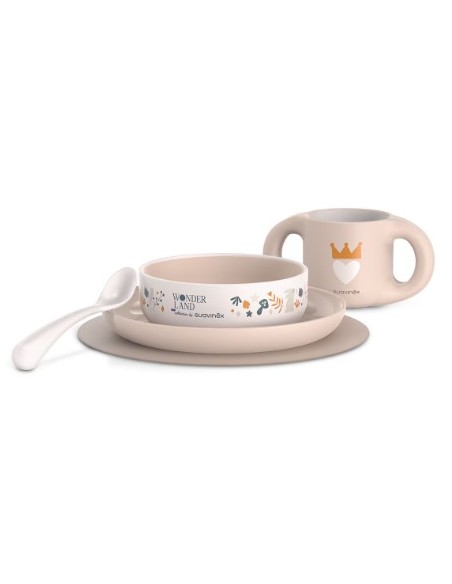 SUAVINEX VAJILLA APRENDIZAJE ROSA +6M Bebé y mamá y Inicio - SUAVINEX