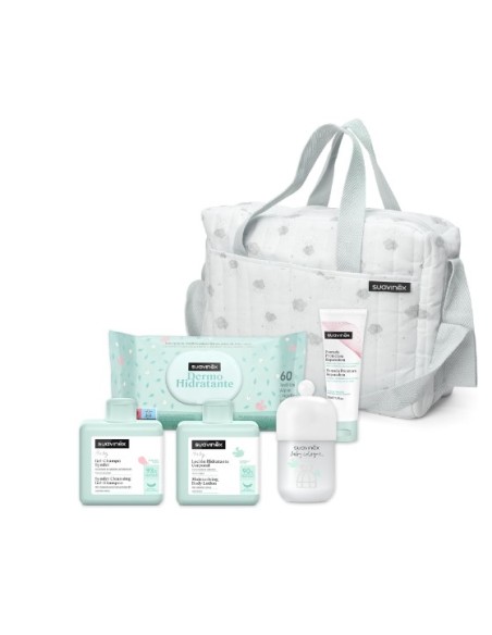 SUAVINEX BOLSO PASEO BEBE COLOR AZUL Cestas para bebé y Cuidado del bebe - SUAVINEX