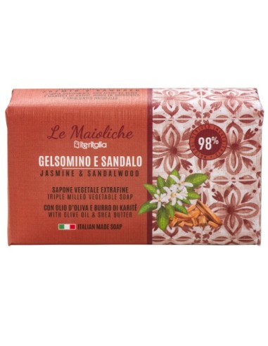 LE MAIOLICHE JABON JAZMIN Y SANDALO 175G Higiene y Inicio - 