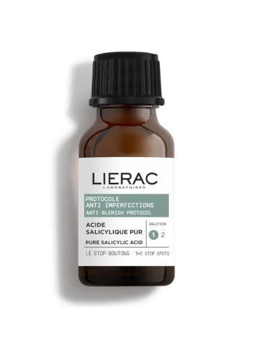 LIERAC ACIDO SALICILICO PURO STOP GRANOS 15ML Anti-imperfecciones y Acné - LIERAC