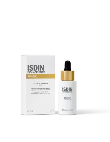 ISDINCEUTICS SALICYLIC RENEWAL SERUM 30ML Tratamiento noche y Antiedad - ISDIN