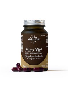 HIFAS DA TERRA MICO VIR+ EXTRACTOS PUROS DE REISHI Y CORDYCEPS 70 CAPSUMAS Complementos alimenticios y Dietetica - HIFAS DA TERR