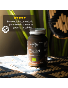 HIFAS DA TERRA MICO REI EXTRACTO PURO ECO DE REISHI 70 CAPSULAS Complementos alimenticios y Dietetica - HIFAS DA TERRA 2