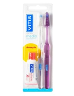 VITIS CEPILLO MEDIO PACK Higiene y Inicio - VITIS