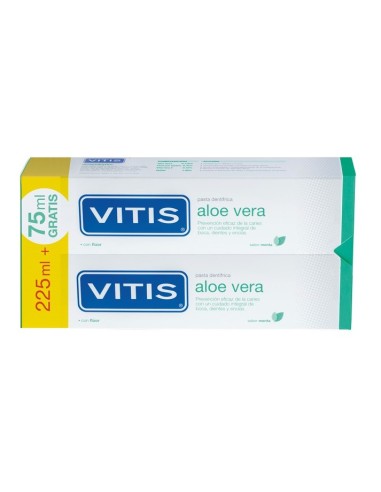 VITIS DUPLO PASTA ALOE 150 ML Higiene y Inicio - VITIS
