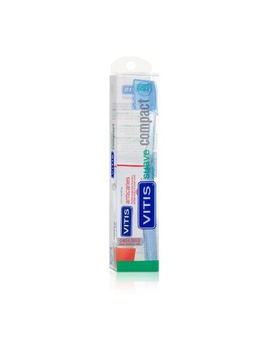 VITIS CEPILLO COMPACT DENTAL SUAVE ADULTO Higiene y Inicio - VITIS