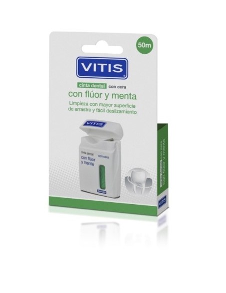 VITIS CINTA DENTAL FLUOR MENTA Higiene y Inicio - VITIS