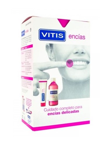 VITIS ENCIAS PASTA Y COLUTORIO PACK Higiene y Inicio - VITIS