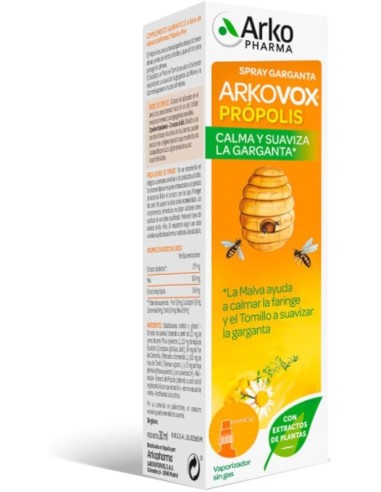 ARKOPHARMA ARKOVOX PROPOLIS SPRAY 30 ML Salud y Inicio - ARKOPHARMA