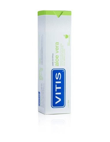 VITIS ALOE VERA PASTA DIENTES SABOR MANZANA 100ML Higiene y Inicio - VITIS